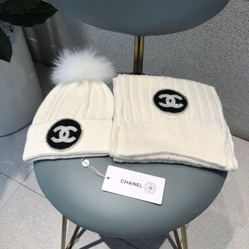 Chanel Caps Scarfs